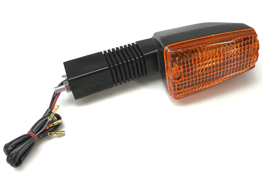 K&S DOT Compliant Black Turn Signal w/Amber Lens (25-3105)