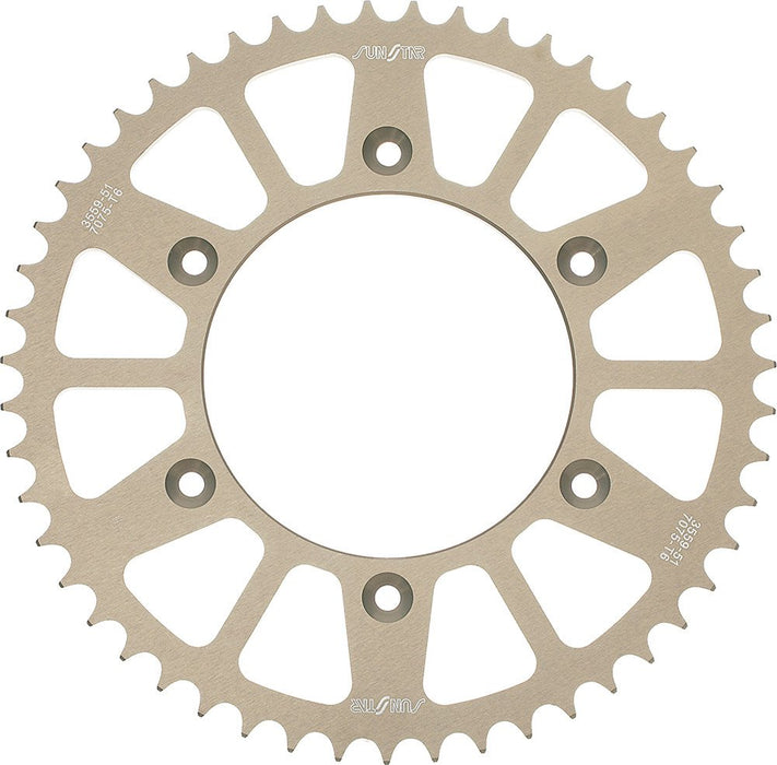 Sunstar 5-346539 Works Triplestar 39-Teeth 520 Chain Size Rear Aluminum Sprocket