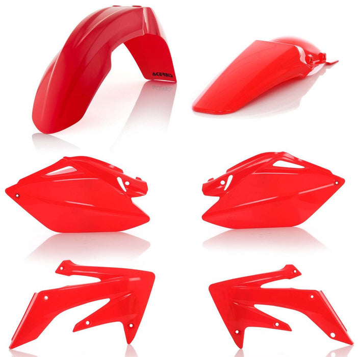 Acerbis Plastic Kit (Red) for 06-09 Honda CRF250R (2041040004)