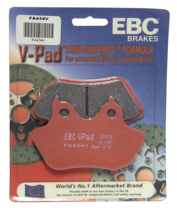 EBC Brakes FA434V Semi Sintered Disc Brake Pad