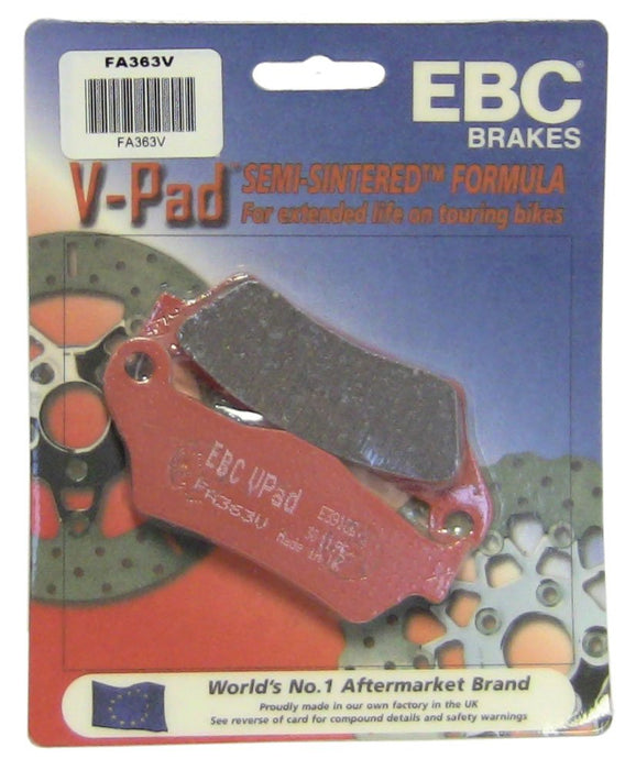 EBC Brakes FA363V Semi Sintered Disc Brake Pad