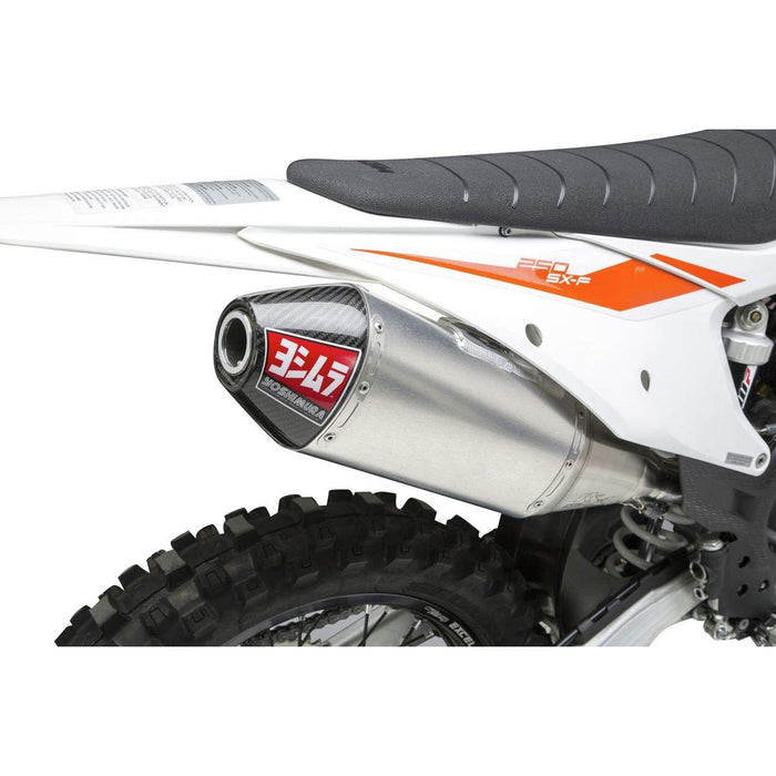 Yoshimura RS-4 Slip-On Exhaust (Signature/Stainless/Aluminum/Carbon Fiber) for 19-22 KTM 250SXF