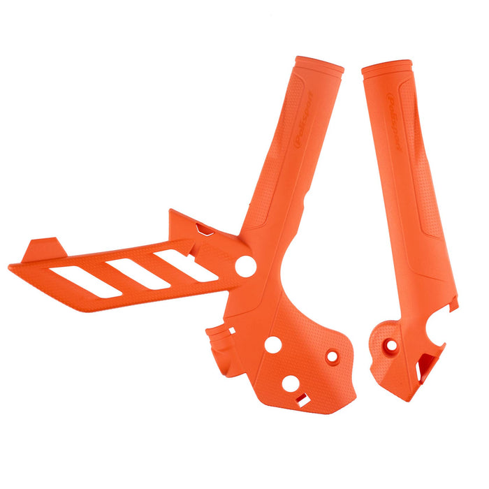 Polisport Frame Protector (ORANGE) For 11-15 KTM 250SXF