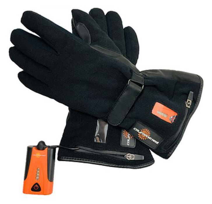 California Heat 7V ActivFlexx Waterproof Heated Stretchy Gloves - Black (L)