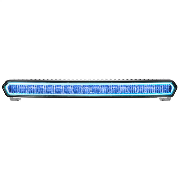 Rigid Industries Sr-L Series Marine 20 Inch Led Light Bar, Blue Halo, Black Housing 62101