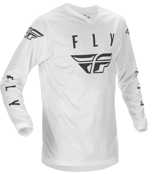 Fly Racing Universal Jersey (White/Black, 2X-Large)