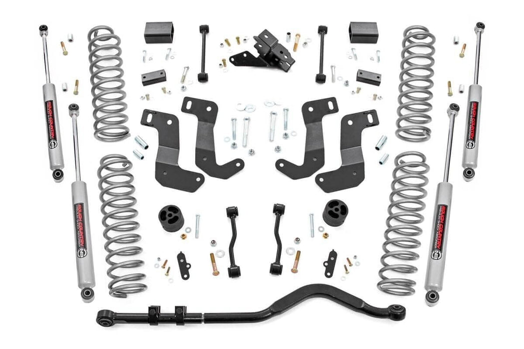 Rough Country 3.5 Inch Lift Kit C/A Drop 2-Door compatible with Jeep Wrangler Jl 4Wd (18-23) 62930