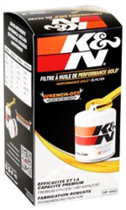 K&N Compatible with Dodge Performance Gold Oil Filter HP-4003