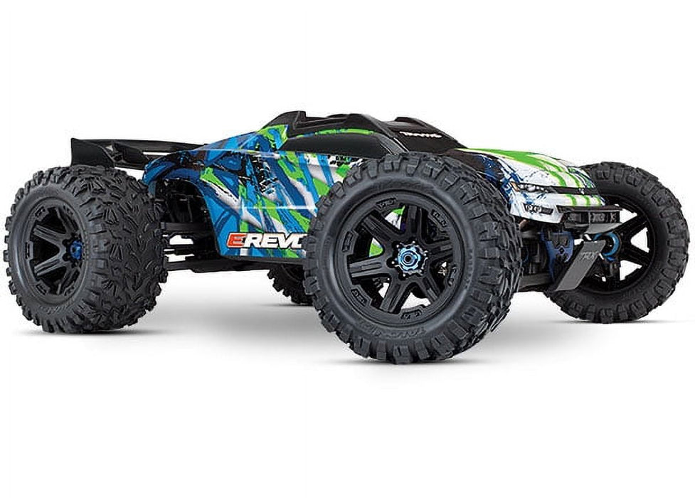 Traxxas 1/10 Scale E-Revo Brushless Racing Monster Truck, Green