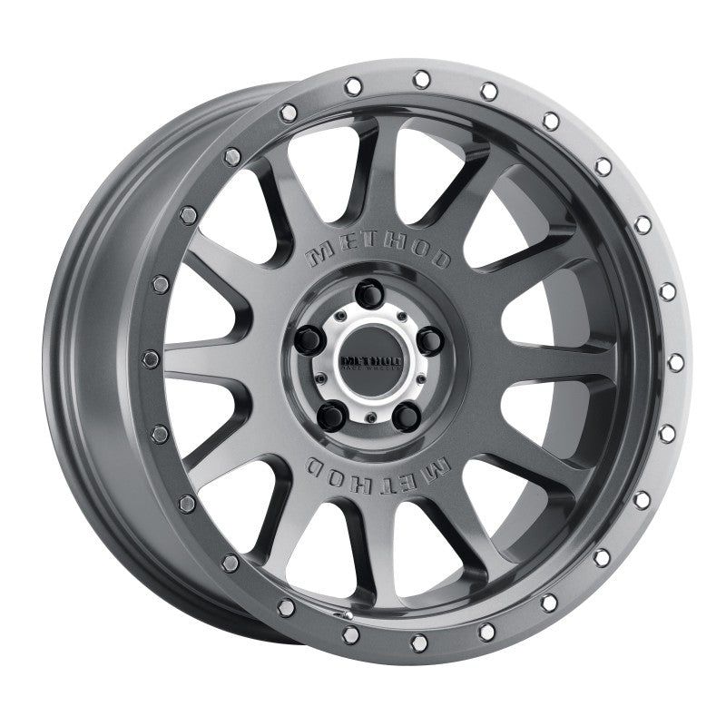 Method MR605 NV 20x10 -24mm Offset 5x5 71.5mm CB Gloss Titanium Wheel MR60521050824N
