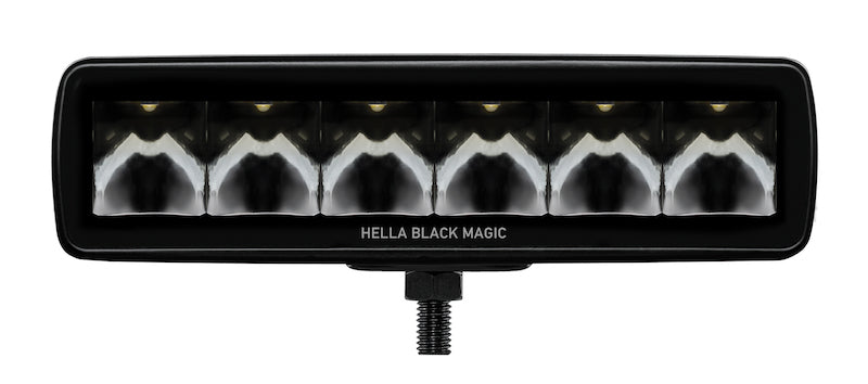 Hella Universal Black Magic 6 L.E.D. Mini Light Bar Spot Beam 358176211