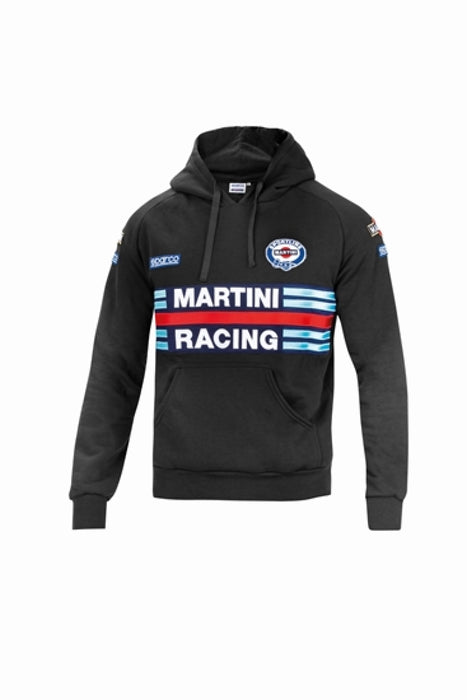 Sparco Hoodie Martini-Racing Medium Black 01279MRNR2M