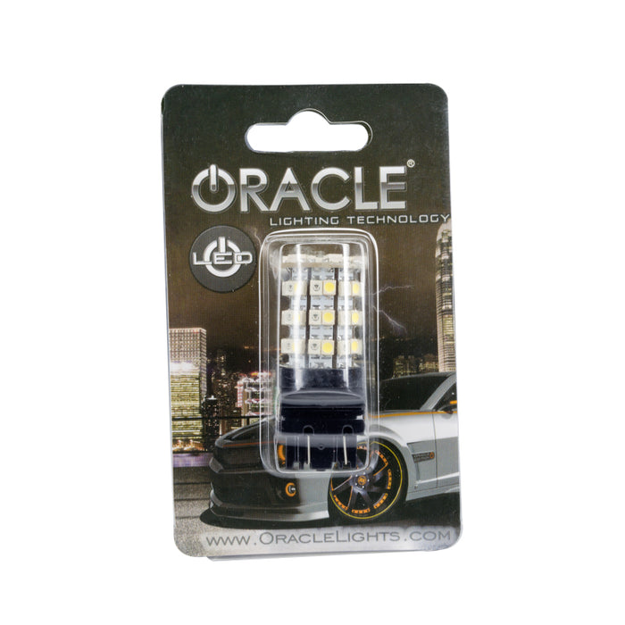 Oracle 3157 64 LED Switchback Bulb (SIngle) Amber/White SEE WARRANTY 5014-005