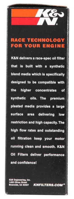 K&N Motorcycle Oil Filter: High Performance, Premium, Designed to be used with Synthetic or Conventional Oils: Fits Select BMW Motorcycles, KN-161