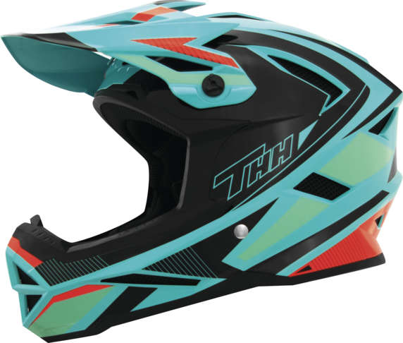 THH Helmets T-42 BMX Acceler Blue/Orange 2XL 644053