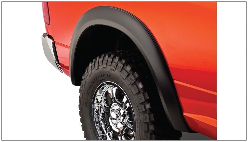 Bushwacker 10-18 Ram 1500 Fleetside Extend-A-Fender Style Flares 4pc 67.4/76.3/96.3in Bed Black 50914-02