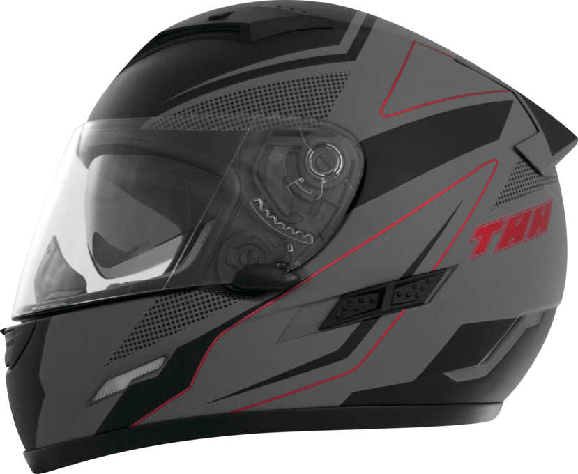 THH Helmets TS-80 FXX Gray/Black XS 646370