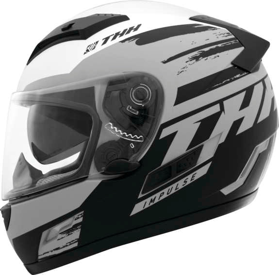 THH Helmets TS-80 Impulse Gray/Black XS 646566