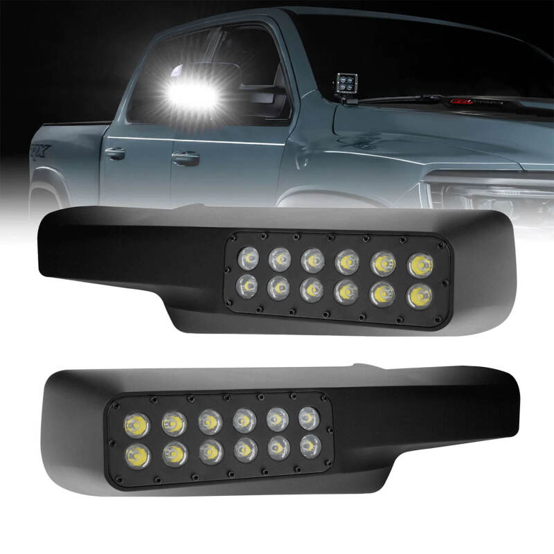 Oracle Lighting 10-22 RAM TOW 1500/2500/3500 LED Off-Road Side Mirror Ditch Lights SEE WARRANTY 5922-001
