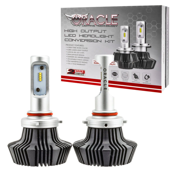 Oracle H10 4000 Lumen LED Headlight Bulbs (Pair) 6000K SEE WARRANTY 5234-001