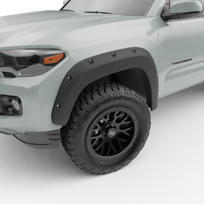 EGR 16+ Toyota Tacoma w/Mudflap Bolt-On Look Fender Flares Set 795084