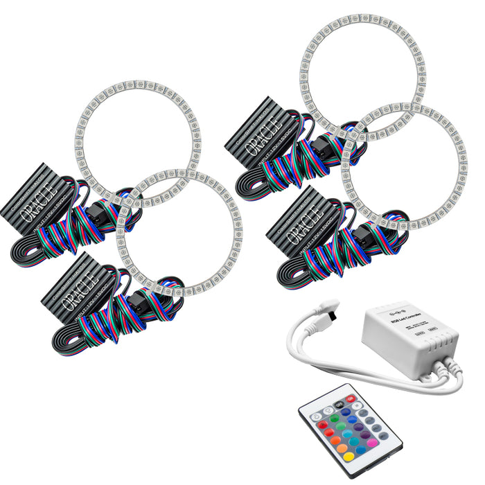 Oracle Toyota Camry 07-09 Halo Kit ColorSHIFT w/ Simple Controller SEE WARRANTY 2526-504