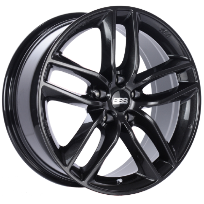 BBS SX 20x9 5x120 ET42 Crystal Black Wheel -82mm PFS/Clip Required SX0601CB