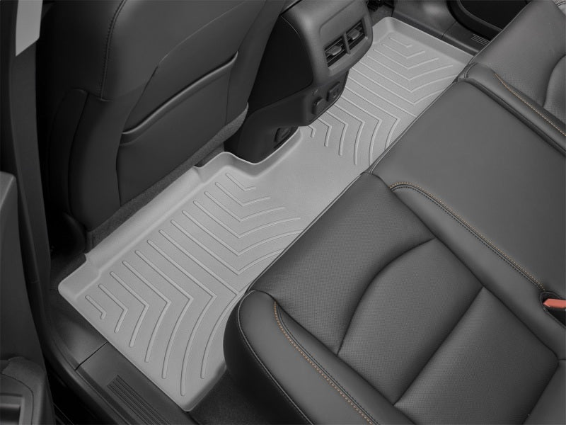 WeatherTech 02-06 Toyota Camry Rear FloorLiner Grey (Vehicles w/ Power Passenger 1st Row Seat) 460513