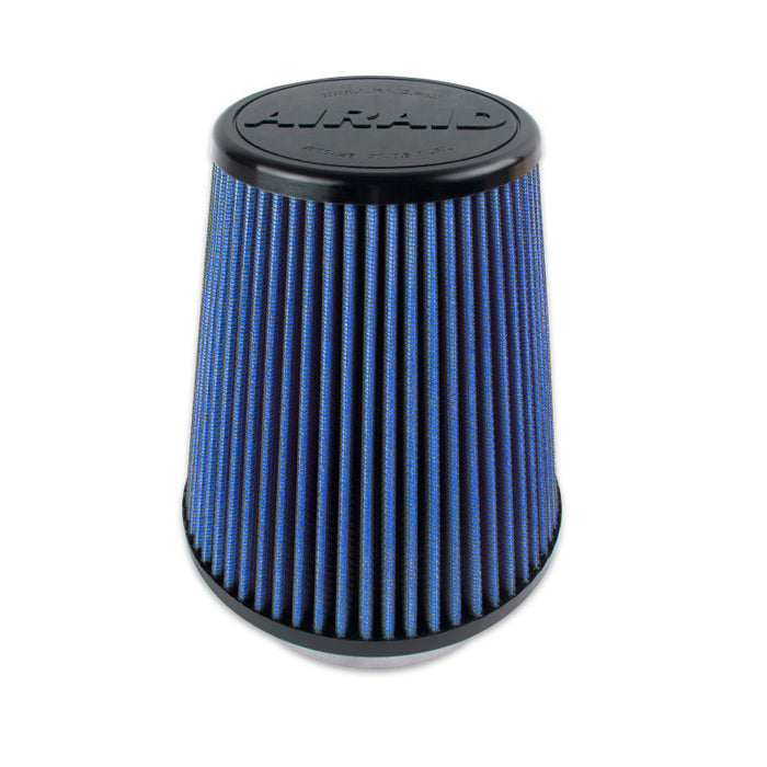 Airaid Universal Air Filter Cone 4 x 7 x 4 5/8 x 7 w/ Short Flange Blue SynthaMax 703-458