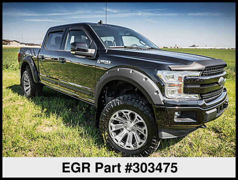 EGR 15+ Ford F150 Superguard Hood Shield Matte (303475) 303475