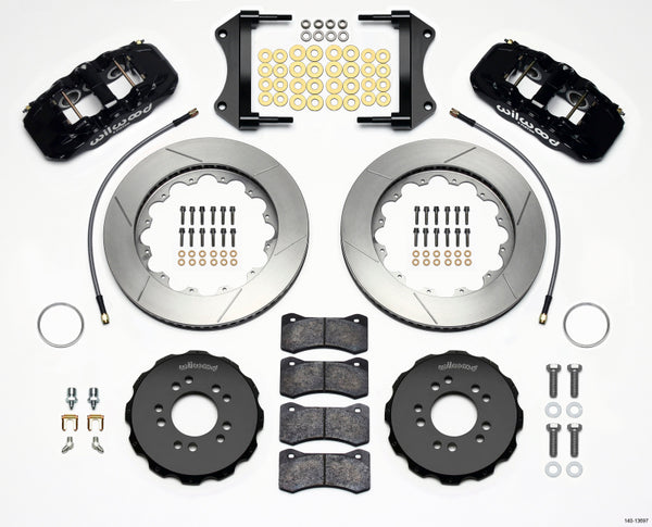 Wilwood AERO6 Front Hat Kit 14.25 2014-Up Corvette C7 w/Lines 140-13697