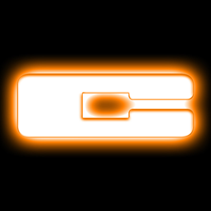 ORACLE Lighting Universal Illuminated LED Letter Badges Matte Wht Surface Finish C SEE WARRANTY 3140-C-005