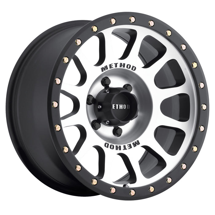 Method MR305 NV 17x8.5 0mm Offset 6x135 94mm CB Machined/Black Street Loc Wheel MR30578516300