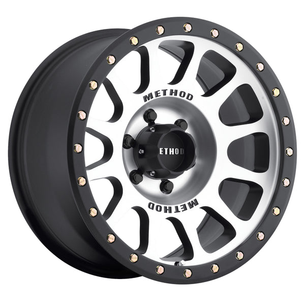 Method MR305 NV 17x8.5 0mm Offset 6x5.5 108mm CB Machined/Black Street Loc Wheel MR30578560300