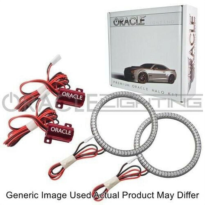 Oracle Lights 1235-003 LED Projector Fog Light Halo Kit Red ford Mustang