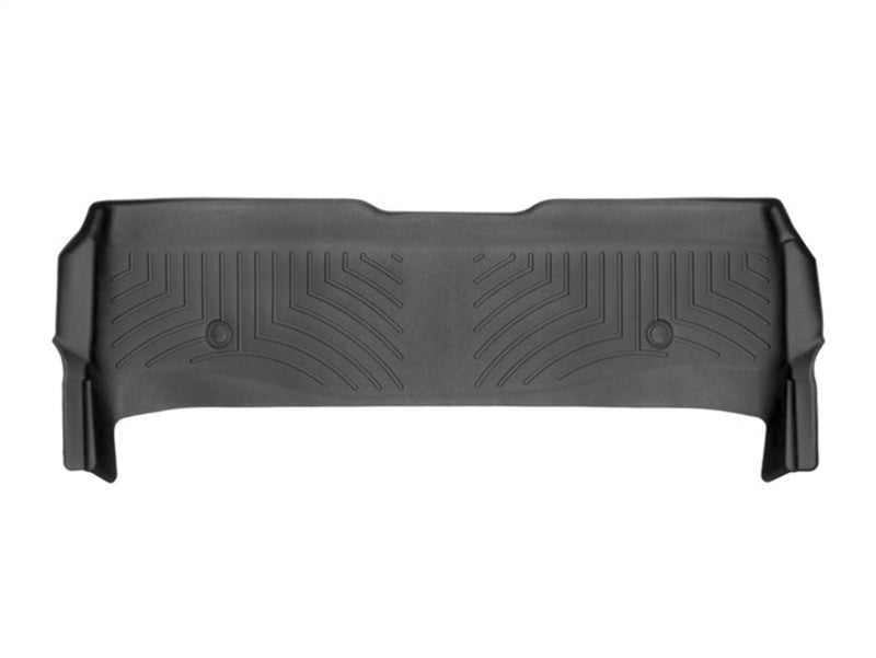 WeatherTech 11-16 Ford F-250/F-350/F-450/F-550 SuperCrew w/ Vinyl Floors Rear FloorLiner Black 443052V