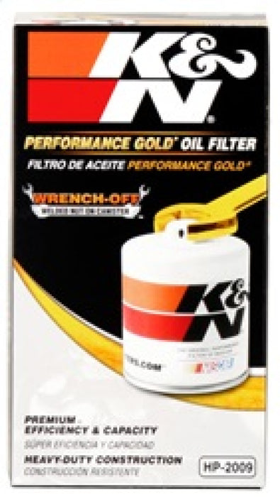 K&N 03-05 Neon SRT-4 / Lotus Elise Performance Gold Oil Filter HP-2009