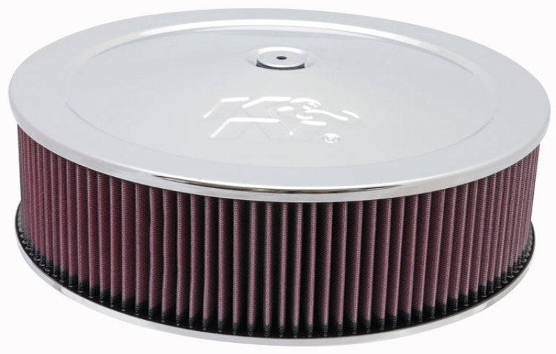 K&N Universal Custom Air Filter Round 5.125in Flange / 14in OD / 5.125in ID / 5.625in Height 60-1260