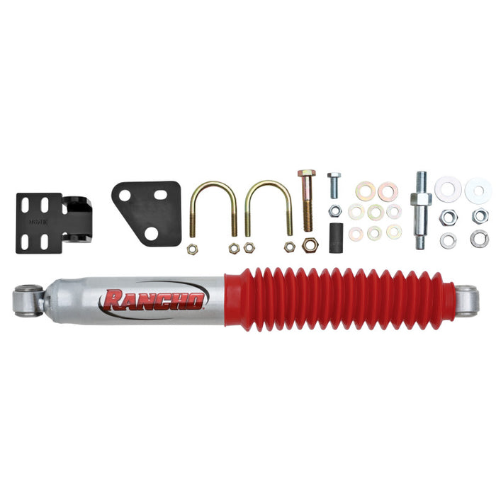 Rancho 07-17 compatible with Jeep Wrangler Front Steering Stabilizer Kit RS97356