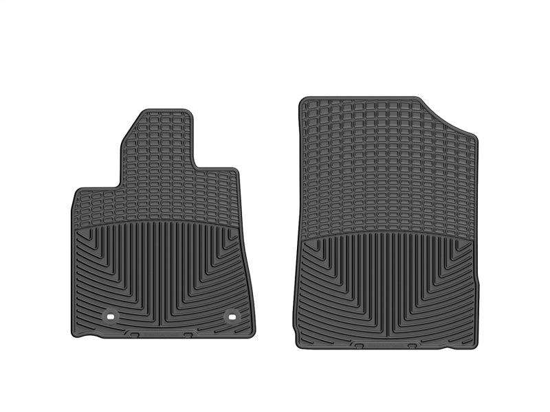 WeatherTech 12+ Toyota Tundra Front Rubber Mats Black W265