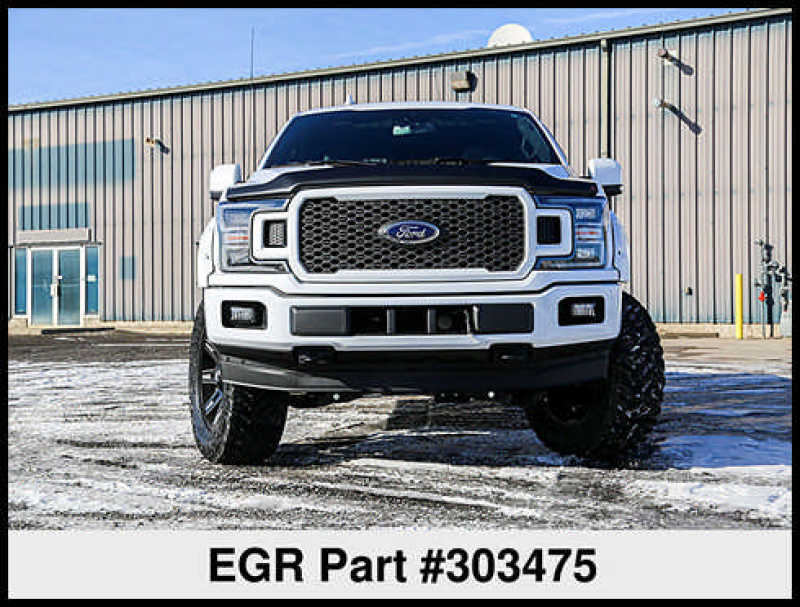 EGR 15+ Ford F150 Superguard Hood Shield Matte (303475) 303475