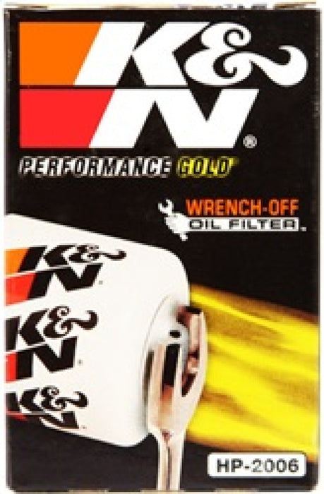 K&N Universal Performance Gold Oil Filter HP-2006