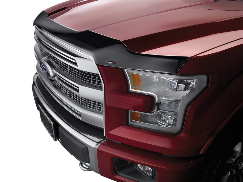 WeatherTech 07-10 Chevrolet Silverado Hood Protector Black 55051