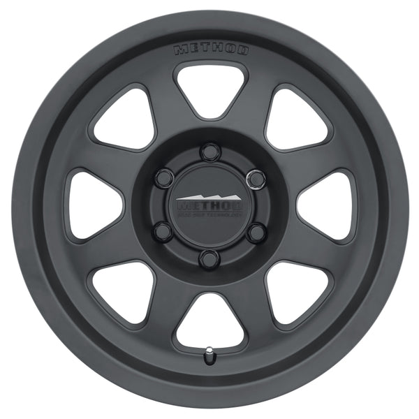 Method MR701 17x8.5 0mm Offset 6x5.5 106.25mm CB Matte Black Wheel MR70178560500