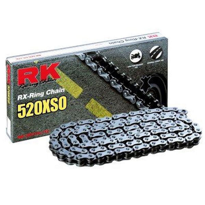 RK 520XSO High Performance RX-Ring Motorcycle Chain 130 Link