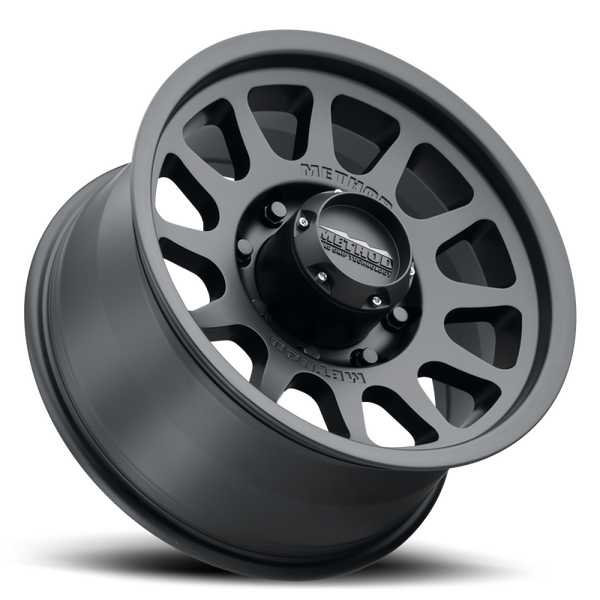 Method MR703 17x8.5 0mm Offset 8x170 130.81mm CB Matte Black Wheel MR70378587500