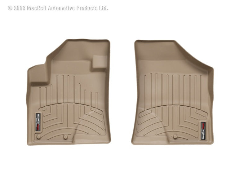 WeatherTech 07+ Hyundai Veracruz Front FloorLiner Tan 451591