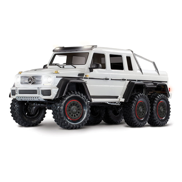 Traxxas 88096-4-WHT Mercedes Benz G 63 1/10 Scale TRX-6 Trail Crawler, White