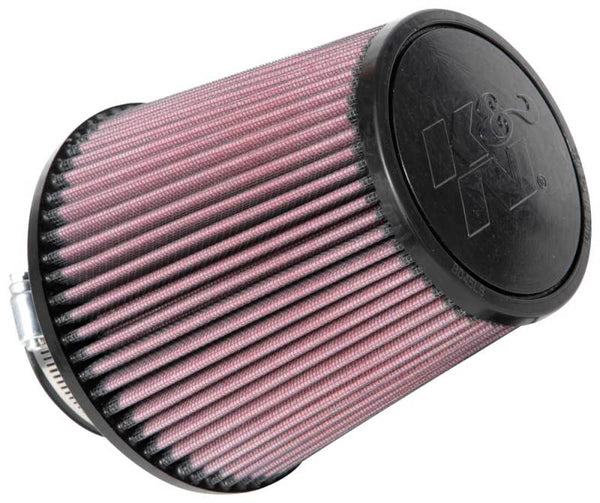 K&N Universal Clamp-On Air Filter 3in FLG / 6in B / 4-1/2in T / 6in H RU-4180