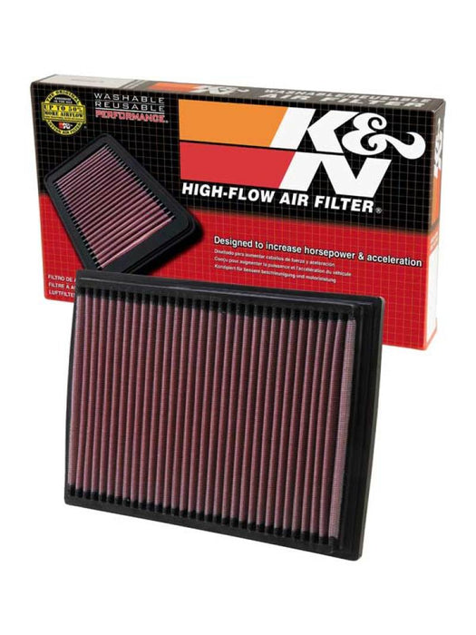 K&N 00-09 Hyundai Coupe/Elantra/Tiburon/Tuscon / 05-10 Kia Drop In Air Filter 33-2201